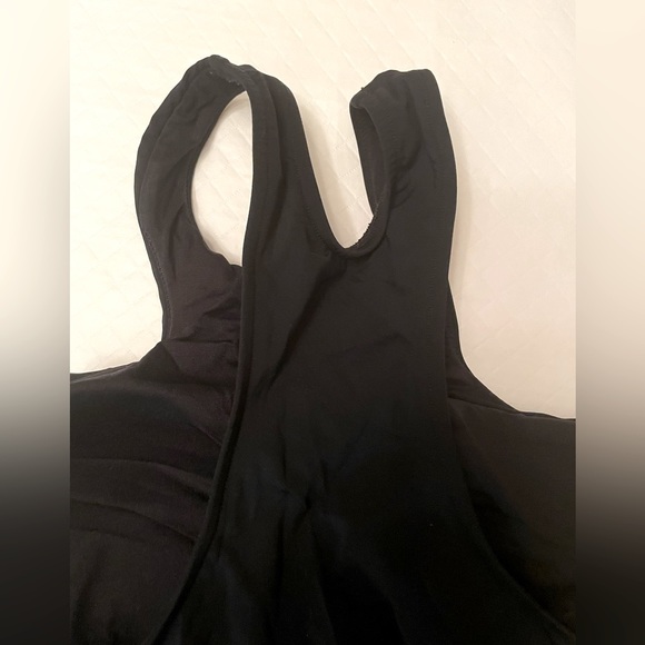 Black Seafolly Tankini in Size 14. 💗 Black L George bikini bottoms included 💗 - Picture 2 of 12